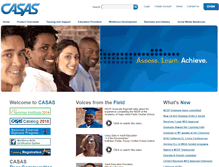 Tablet Screenshot of casas.org
