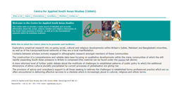 Desktop Screenshot of casas.org.uk